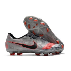 Nike Phantom Vnm Elite FG stříbrný Černá Šedá